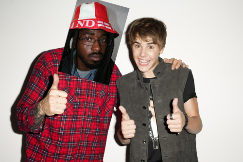 Me and Justin Bieber